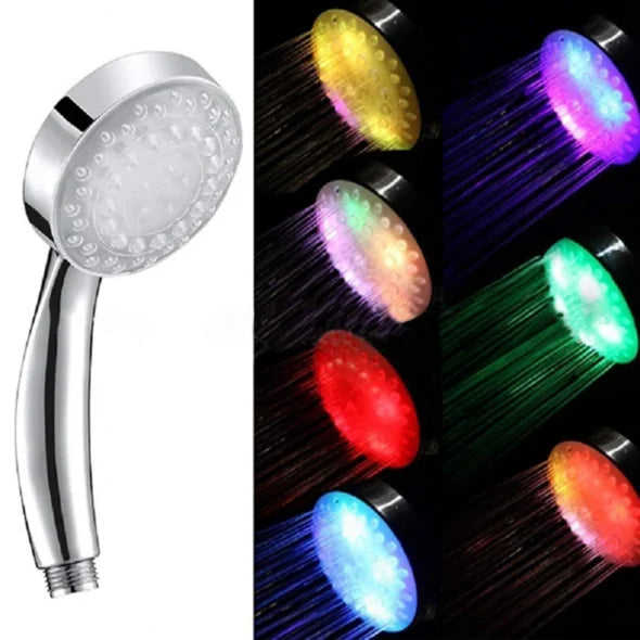 Stud Scrub LED Shower Head – Light Up Your Shower, Like a Damn Boss